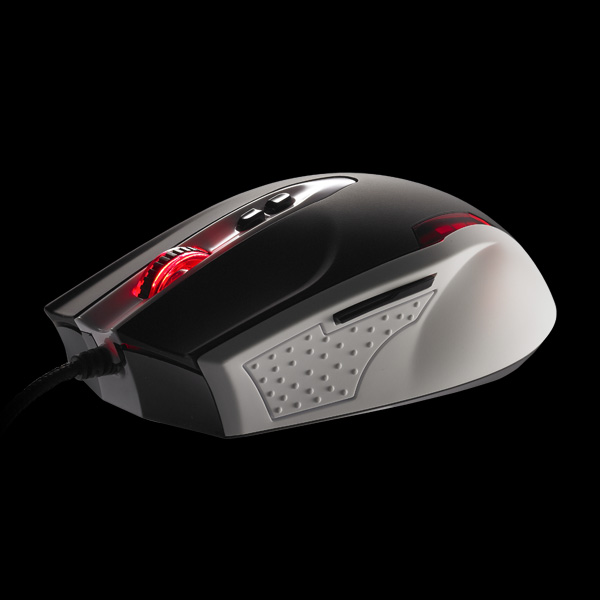 Mouse Thermaltake Sports Black e White Gaming - 40